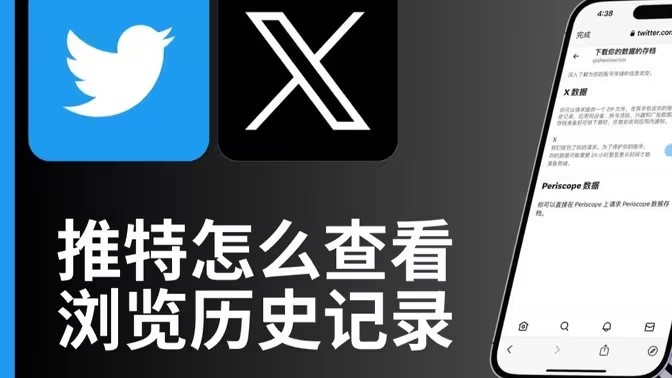 X怎么查看浏览历史记录