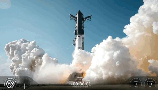 马斯克第三代星舰首次试飞成功