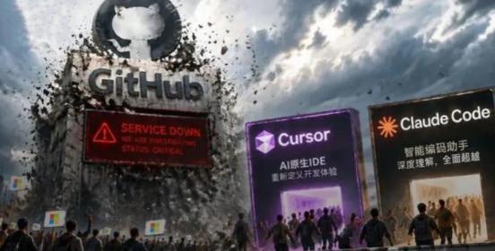 GitHub深陷多重危机不复往日行业巅峰