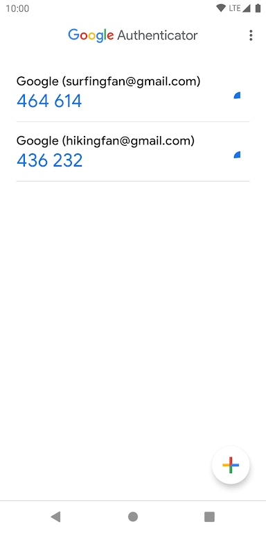 截图 Google身份验证器 4