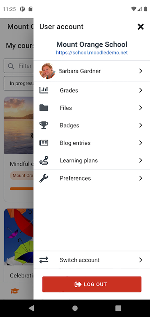 截图 Moodle 3