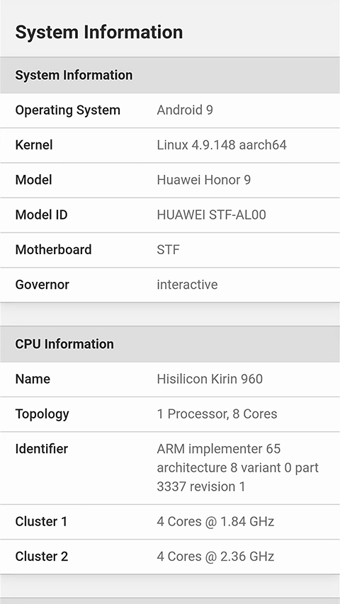 截图 Geekbench6 5