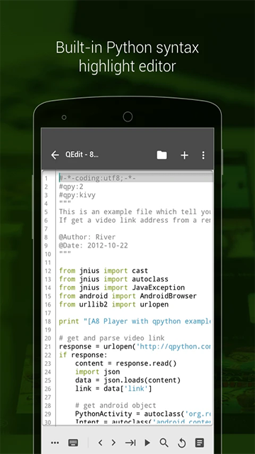截图 QPython 2